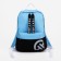 Youth backpack from lightning textiles, 1 pocket, textura, black/blue color
