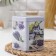 Bank with a lid for bulk products "Lavender-3", 860 ml, 8.7 × 8.7 cm, h = 11.4 cm