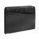 Business folder, artificial leather, 360 x 260 x 30 mm, 3 hotels with a zipper pocket, 6d81 "lux", black