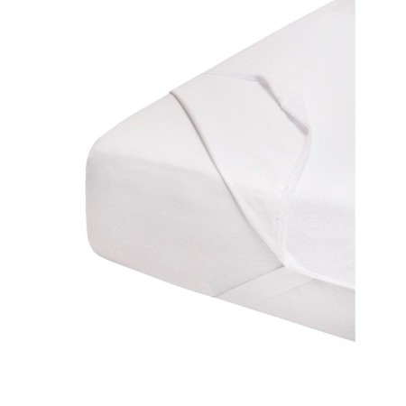 Substract is waterproof, size 160x200 cm, with elastic bands in the corners, white color-4