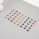 Sticker of plastic "Star Palette" 20x9 cm