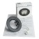 Introductive Lamp Feron DL10, IP20, G5.3, 50 W, 80x80x25 mm, black matte color