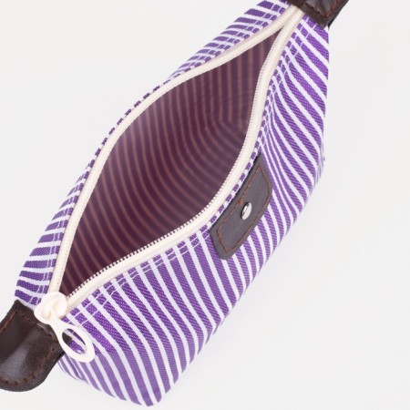 Lightning cosmetic bag, lilac color-3