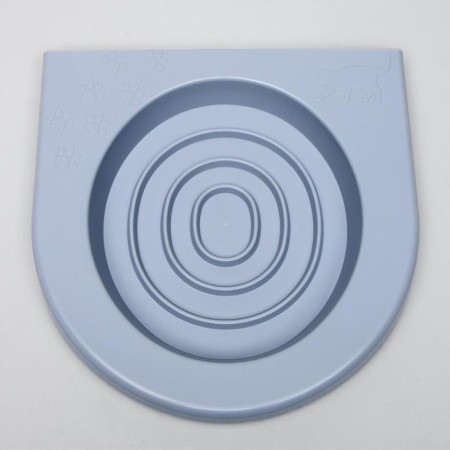 Toilet for teaching cats to a toilet 39.2 x 38.7 x 3 cm, gray