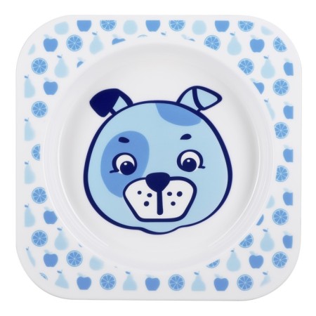 Baby plate for the second dishes "Merry cook puppy"