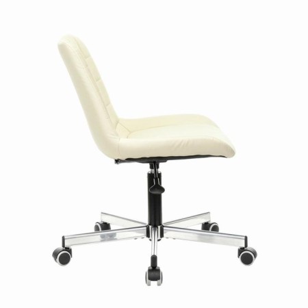 Office Office Brabix "Deco MG-316", without armrests, eco-leather, ivory, 532081-1