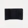 Women's wallet on the button, black color