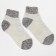 Nosk children's woolen shortened, white/gray color, size 16-18