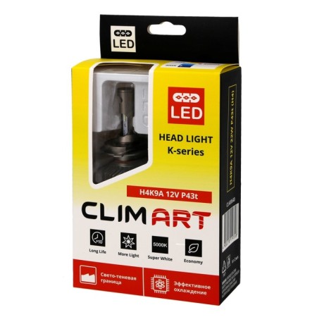 Automobile lamp LED CLIM Art H4K9A, 12V, P43T (H4), 2 pcs-5