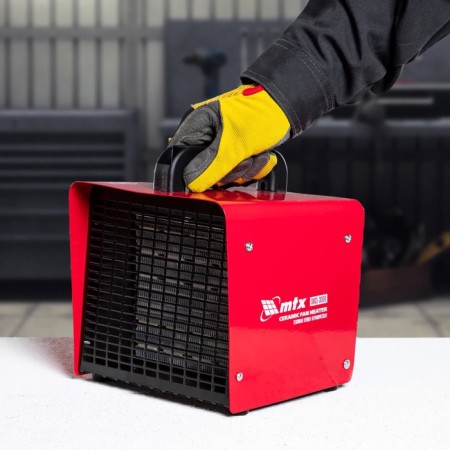 Ceramic heat gun MTX SHCL-3000, 3 kW, up to 40 m.-7