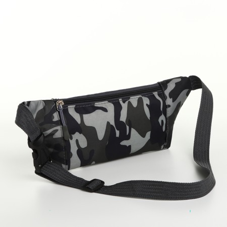 Board belt on a zipper, external pocket, USB connector, gray color-2