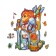Wooden puzzle "Leo-Ryzar", size l-25 × 35 cm, 110 parts