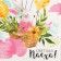 Easter luggage towel "Airy ball" 35x60 cm, 100% HL, 160g/m2