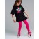 Set for the girl PlayTode: T -shirt and Legins, height 152 cm