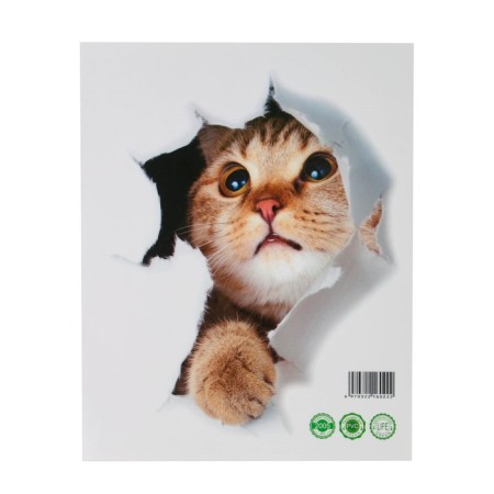 Stick 3D Interior cat 25*23cm-1