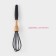 A whisk for whipping the shade "Makota", 28 cm, the color is black