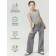 Children's pants Amarobaby Twice, height 140 cm, gray color