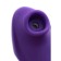 Cliter stimulator - Jos swizzy nozzle, silicone, purple color, 12 cm