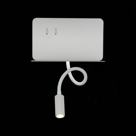 Wall lamp ST LUCE. SL1576.501.02. 2x3 watts, LED, 4000K, 470 LM, 20x15 cm, white color-6