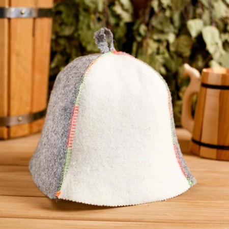 Combined Mlange Bath Hat