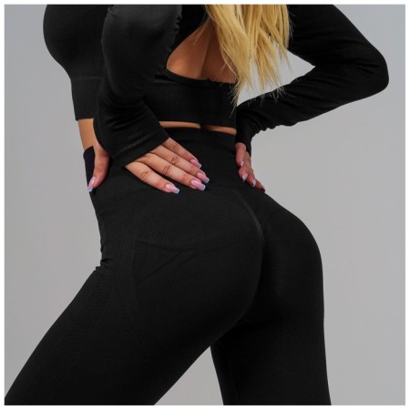 Sports legins, p. L, black color-7