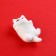 The Mashka Antistress "My Heart", a cat, 6 x 3.5 cm.