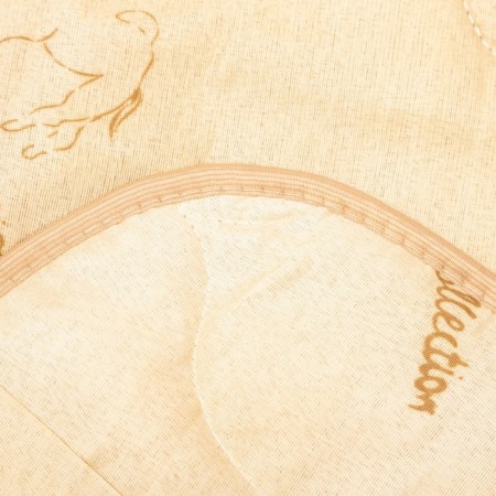 The blanket is a multi -illegal stitch of camel wool 140x205 cm 150 gr, PE, envelope-2