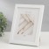 Photo frame plastic "Mira" 15x21 cm, 641801 white