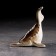 Souvenir "Bester with a raised tail", handmade, porcelain