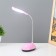Board lamp "Light Roy" LED from batteries pink 5x8.5x20 cm Risalux