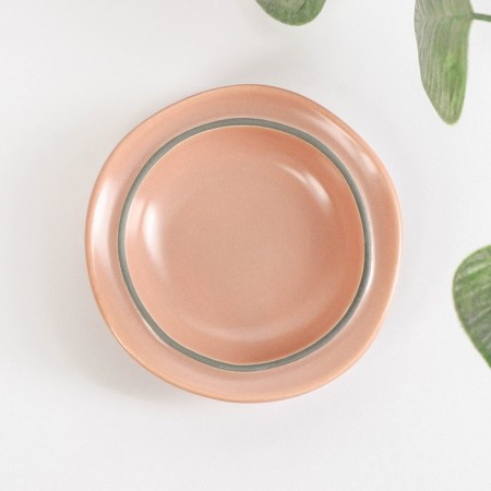 Ceramic “Cream” sauce, 8.7 × 1.6 cm, pink color-1