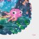 The rug anti -slip into the bathtub on the suction cups “Bright Pisces”, 35 × 68 cm, pebbles