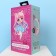 Headphones luminous ears, wireless "anime", lilac w-02