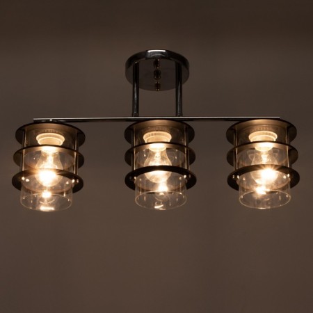 Chandelier 1998/3 E27 60W chrome 47x12x25 cm Bayerlux-2