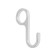 Railing hook is not removable, color chrome