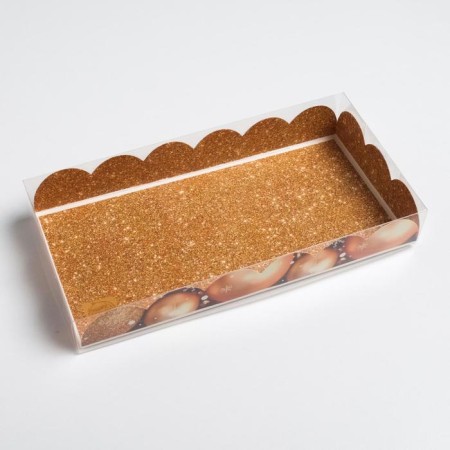 Box for confectionery products with PVC “Everything will work out”, 10.5 x 21 x 3 cm, New Year-3