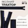 Lightning "Tractor", No. 5, detachable, automatic lock, 60 cm, black/blue color