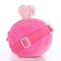 Bag's bag with a zipper "chosen", pink color