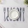 Set of serving napkins on the table "Serving", 4 pcs, 30 × 45 cm, white color
