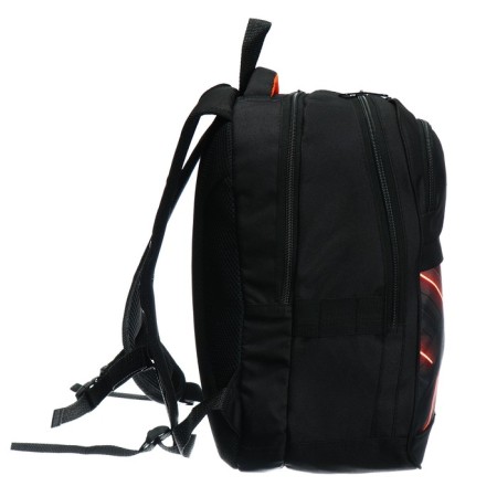 Youth backpack, 40 x 28 x 18 cm, ergonomic back, Stavia "Broken", black-3
