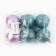 Christmas balls New Year, for the New Year, D = 6 cm, 6 pcs., Blue and pink color