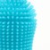 Brush for brushing animal teeth, 5.5 x 2.5 cm, blue, container 7 x 4 cm