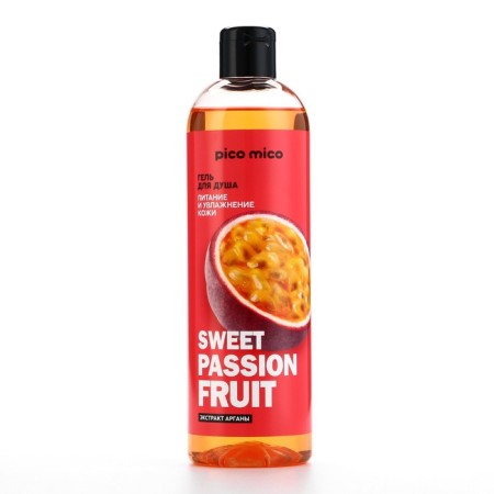 Sweet Passionfruit shower gel, 400 ml, Marakui aroma, Pico Mico-1