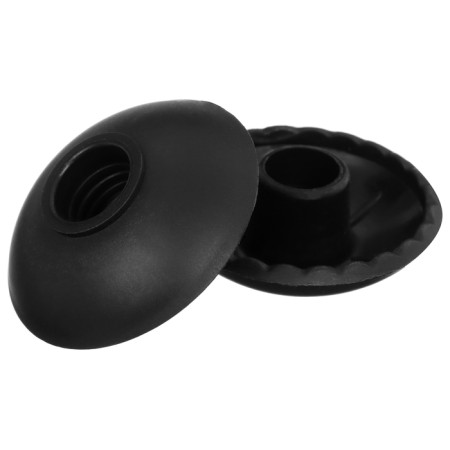 A set of restrictive rings for tracking sticks, 2 pcs., Black color-3