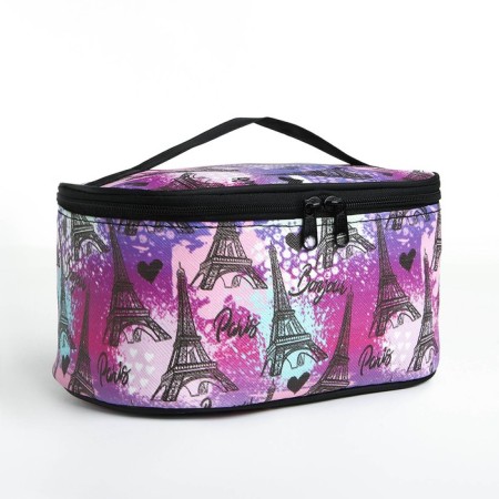 Lightning cosmetic bag, purple color