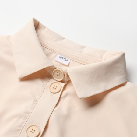 Women's dress minku: enjoy Beige color, rr 48-5