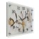 Carty clock is wall-mounted, interior "orchid", silent, 30 x 40 cm, mix