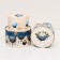 A set of boxes 3 in 1 "Miracles in the New Year", 16 x 10, 14 x 9, 13 x 8.5 cm