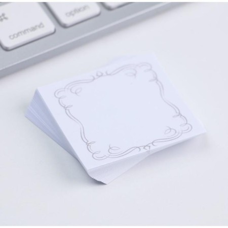 Paper block in the plastic case “Cool man”, 100 sheets + 3 stickers-2