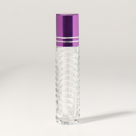 Window bottle for perfume "Weaving", with a roller, 5 ml, color mix-6